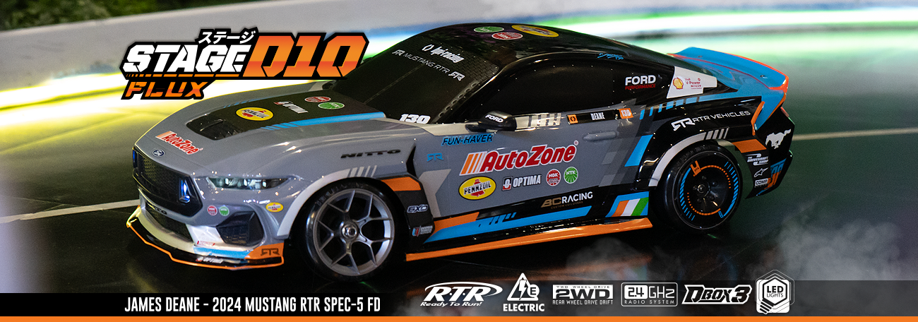 StageD10 Flux Ford Mustang RTR Spec5 FD  J.Deane