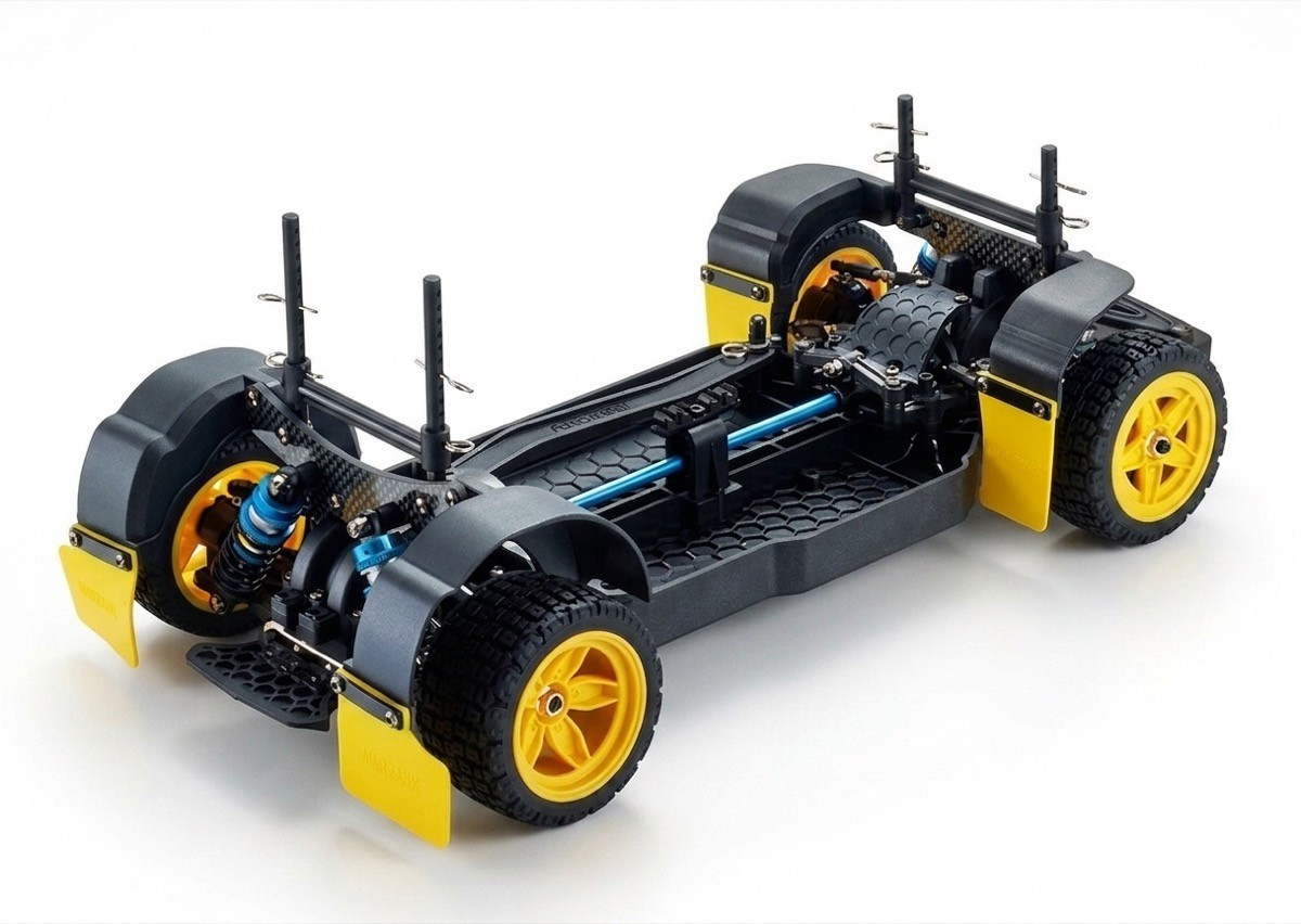 1:10 4WD Rally Chassis "MARS-STRATOS" ARR-Version
