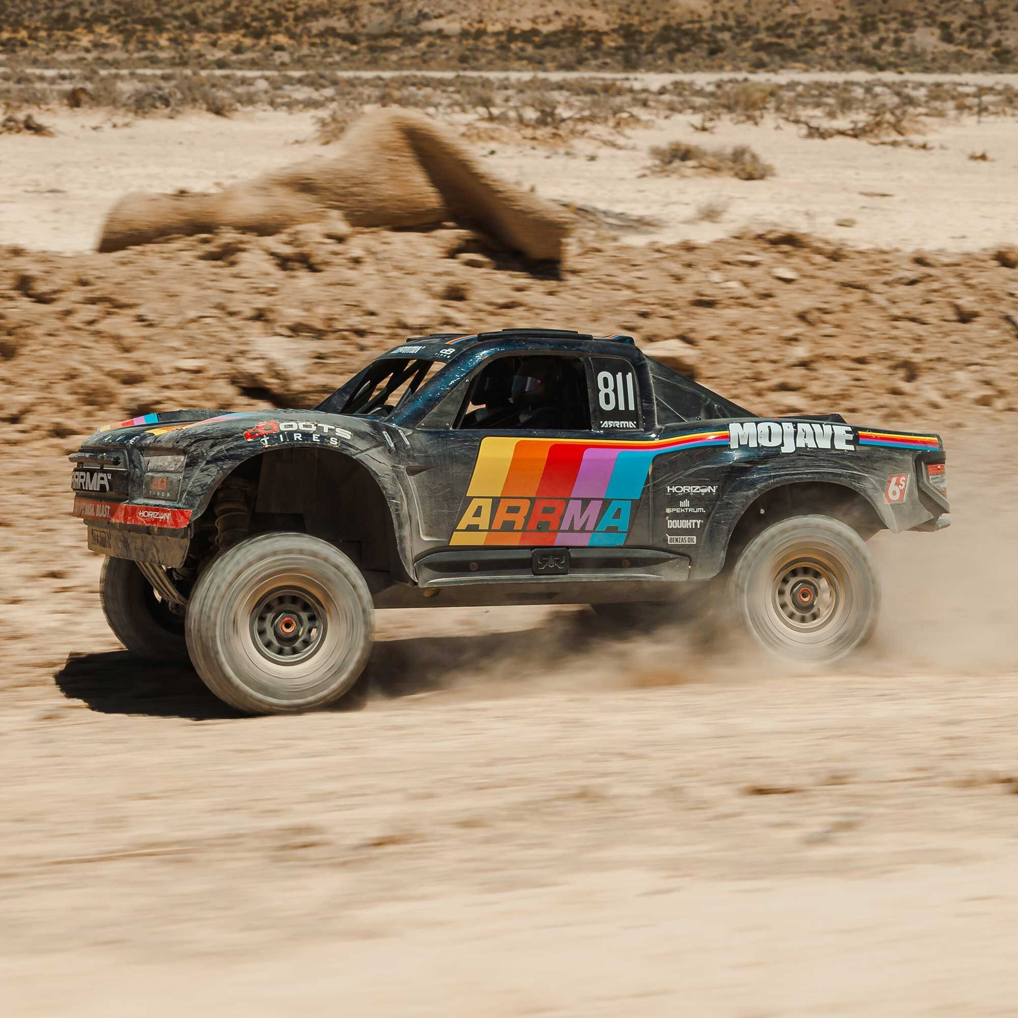 ARRMA 1-7 MOJAVE 6S 4X4 RTR Brushless Desert Truck ARRMA 1-7 MOJAVE 6S 4X4 RTR Brushless Desert Truck  Blue