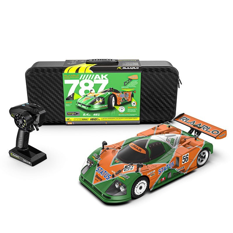 Rlaarlo 1-10 Carbon Fiber Brushless RTR On-Road Cars  Supercar AK-787 - Carbon Fiber - Orange