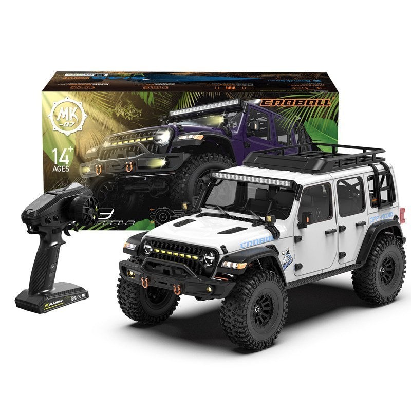 1-7 Scale 4WD Brushless RTR RC Crawler MK-07 V2 - Brushless - White