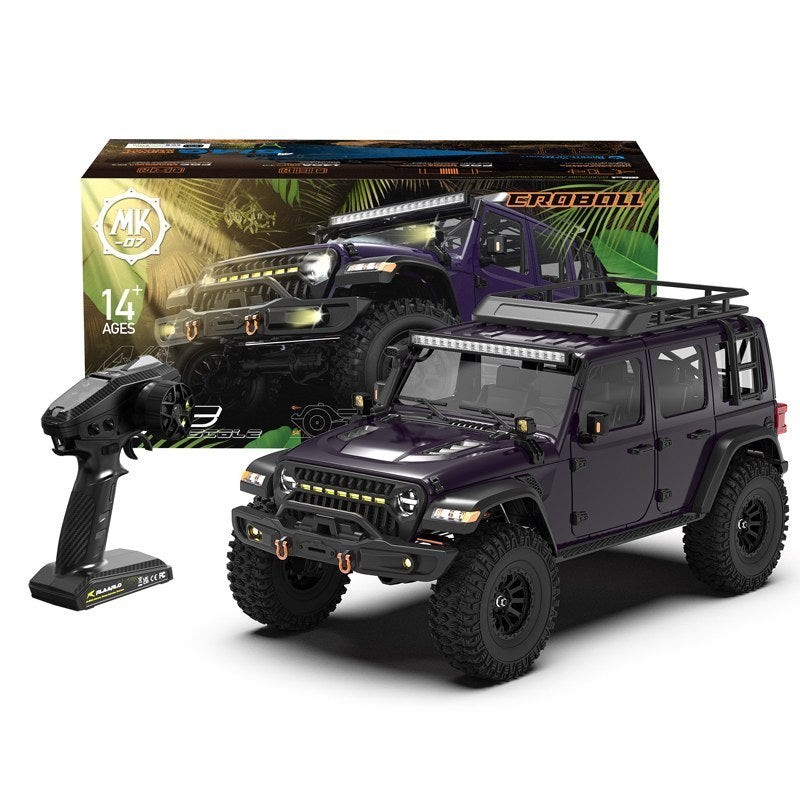 1-7 Scale 4WD Brushed RC Crawler MK-07 V2 - Brushed - Purple