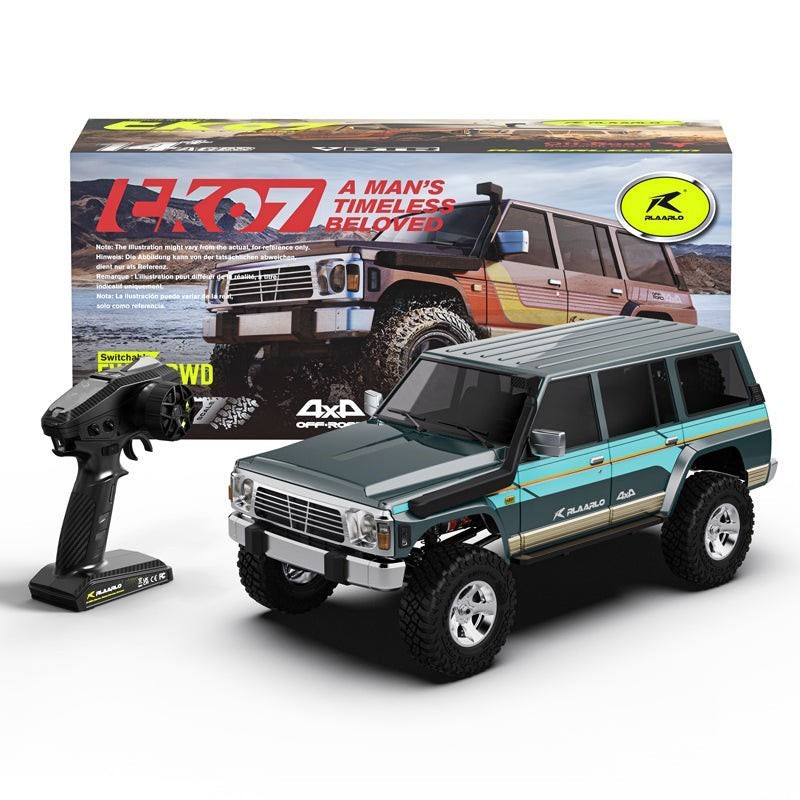 1-7 Scale 4WD Brushed RTR RC Crawler TK07 - Brushed - Green