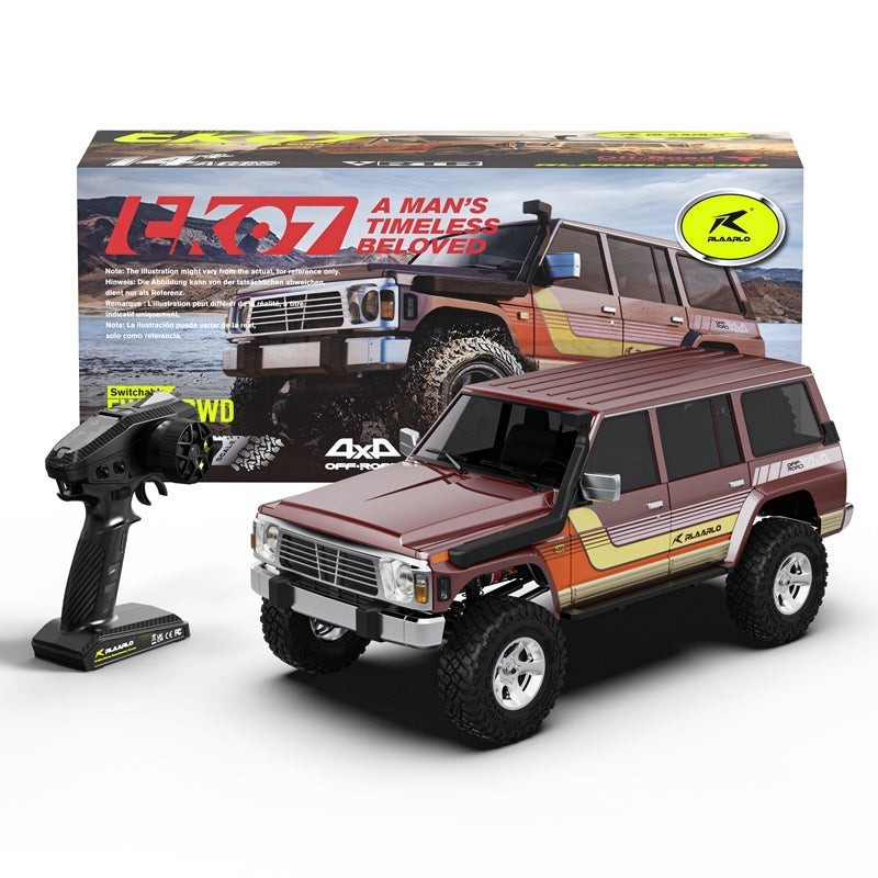 1-7 Scale 4WD Brushed RTR RC Crawler TK07 - Brushed - Red