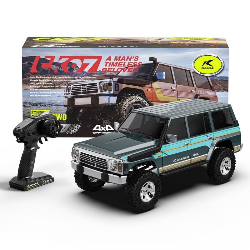 1-7 Scale 4WD Brushless RTR RC Crawler TK07 - Brushless - Green