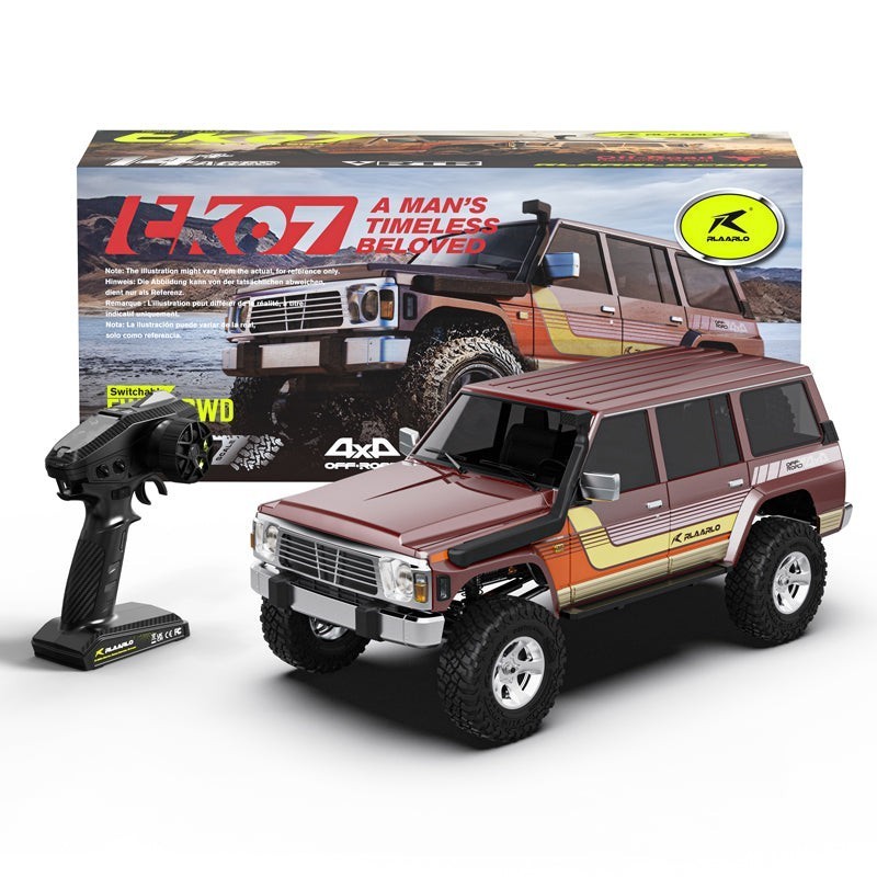 1-7 Scale 4WD Brushless RTR RC Crawler TK07 - Brushless - Red