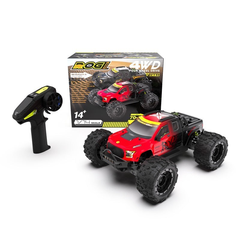 Rlaarlo Metal 1-14 Scale Brushless RTR Monster Truck  ROG1 - Red