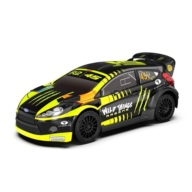Rlaarlo 1-10 Scale RTR 4WD Carbon Fiber Brushless RC Rally Car | XTS-F10