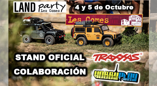 HobbyPlay con TRAXXAS en el LAND PARTY Les Comes 2025