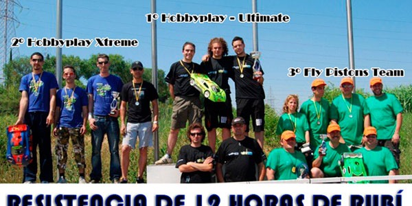 Doblete del Team Hobby Play en la resistencia de 12 Horas de Rubí de Rally Game